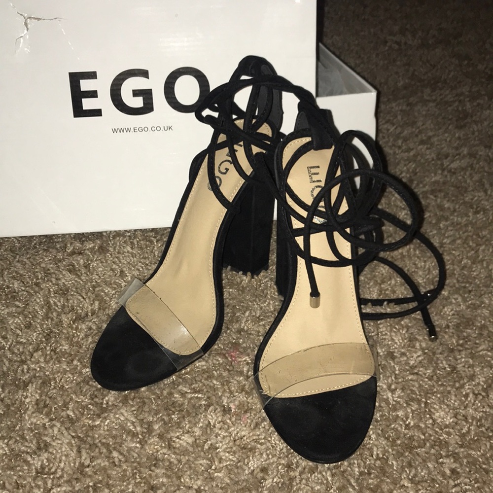 Black high heels size